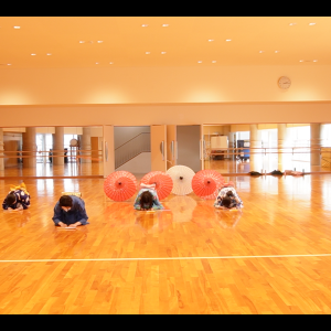 日本舞踊講座にて